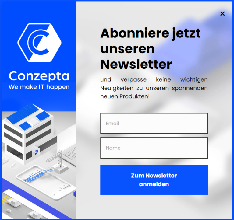 Der erste Conzepta Newsletter ist da!