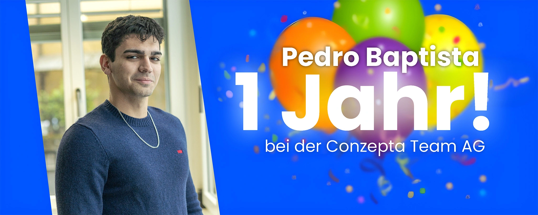 1 Jahr Pedro@conzepta 🚀
